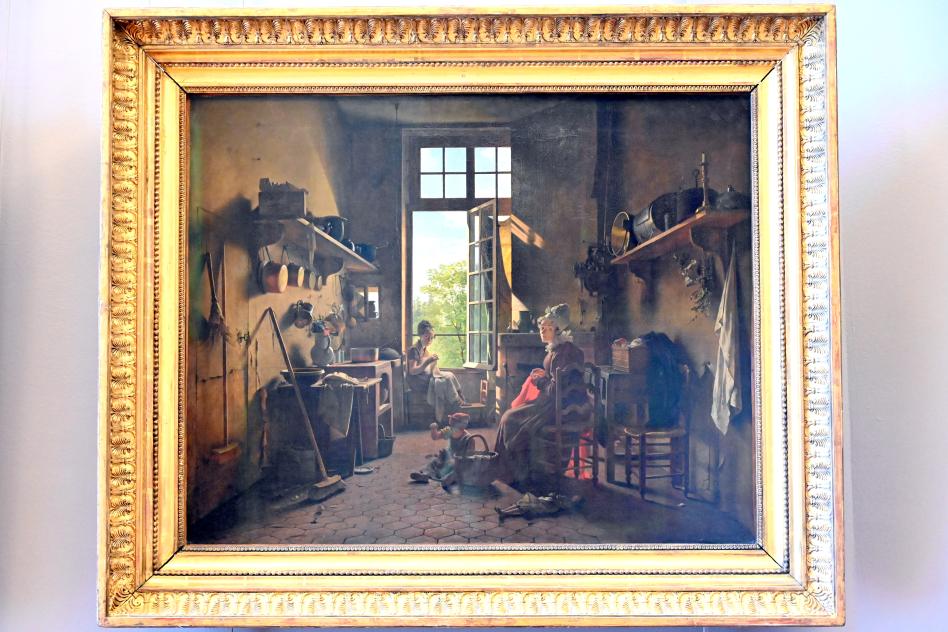 Martin Drolling (1815), Kücheninterieur, Paris, Musée du Louvre, Saal 938, 1815