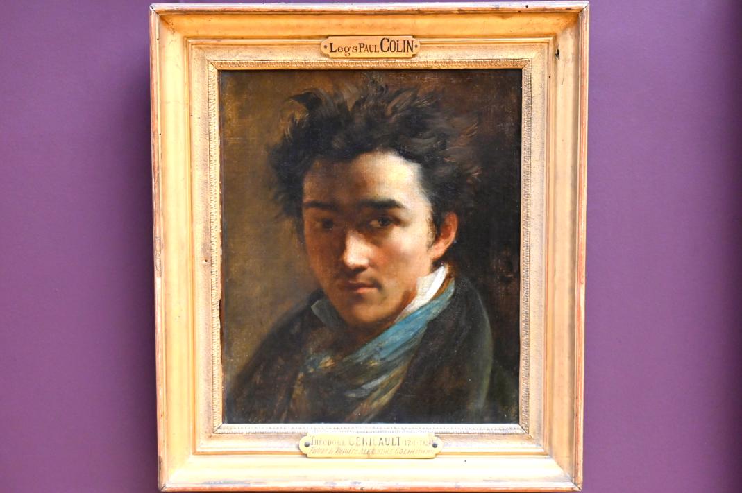 Alexandre Colin (1817), Selbstporträt, Paris, Musée du Louvre, Saal 941, um 1815–1820, Bild 1/2
