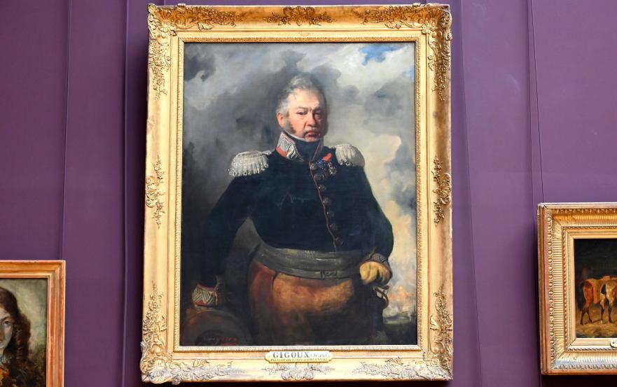 Jean-François Gigoux (1832), Porträt von Józef Dwernicki (1779–1857), polnischer Divisionsgeneral im Exil, Paris, Musée du Louvre, Saal 941, um 1832, Bild 1/2