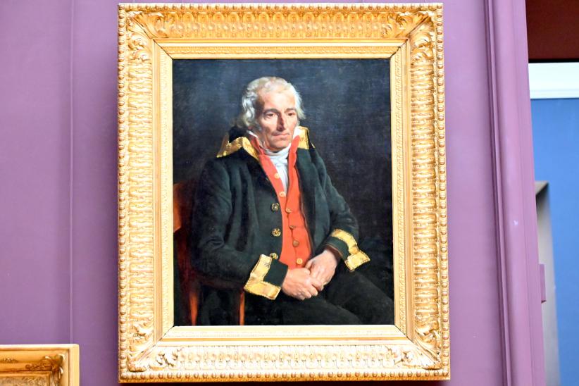 Porträt des Pater Fuzelier, Hausmeister im Louvre, Paris, Musée du Louvre, Saal 941, um 1810, Bild 1/2