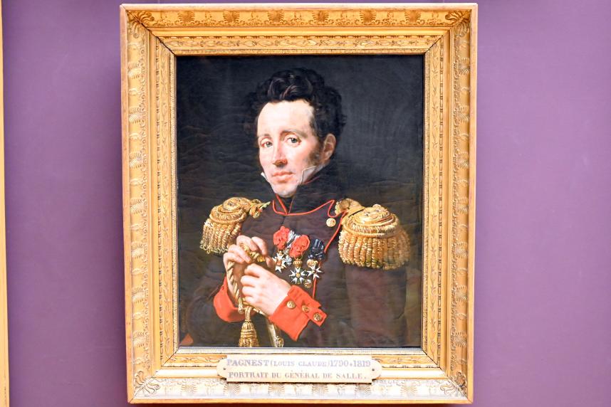 Amable Louis Claude Pagnest (1814–1816), Porträt des Barons Victor Abel de Salle (1776-1864), Paris, Musée du Louvre, Saal 941, 1814, Bild 1/2