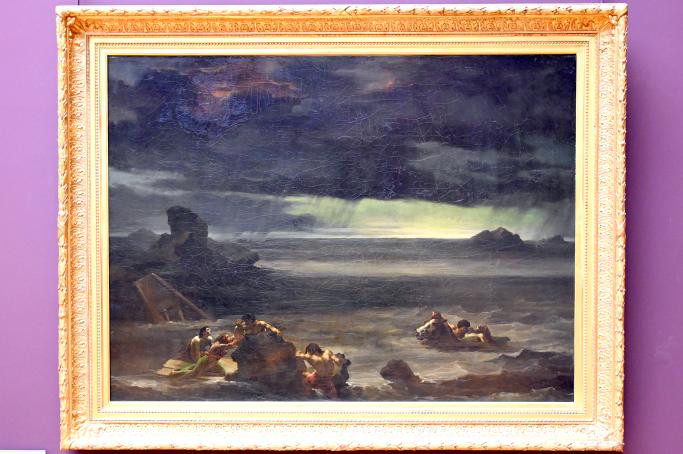 Théodore Géricault (1811–1822), Die Sintflut, Paris, Musée du Louvre, Saal 941, um 1818