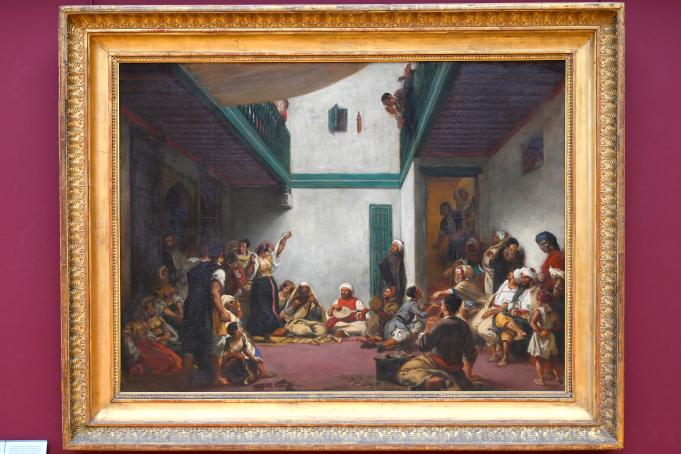 Eugène Delacroix (1820–1862), Jüdische Hochzeit in Marokko, Paris, Musée du Louvre, Saal 942, um 1839