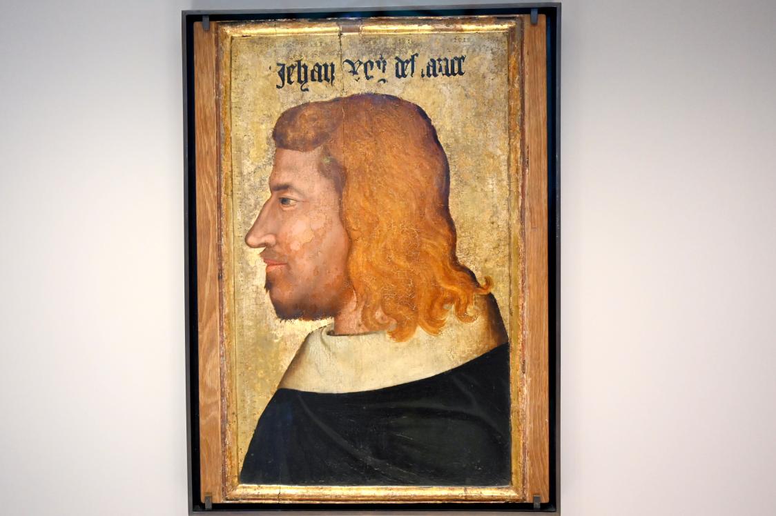 Porträt des Johann II. der Gute, König von Frankreich 1350 bis 1364, Paris, Musée du Louvre, Saal 835, vor 1350, Bild 1/2