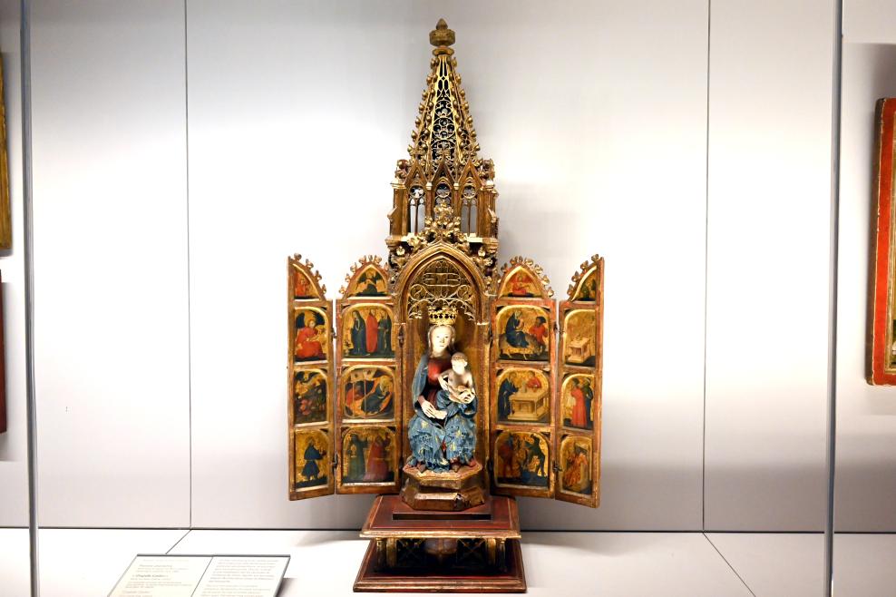 Chapelle Cardon, Paris, Musée du Louvre, Saal 835, um 1400, Bild 1/2