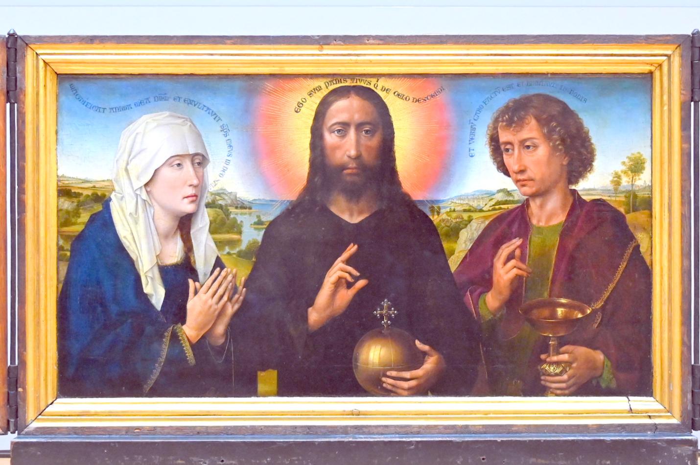 Rogier van der Weyden (1433–1464), Das Triptychon der Familie Braque, Paris, Musée du Louvre, Saal 818, um 1450–1452, Bild 2/5