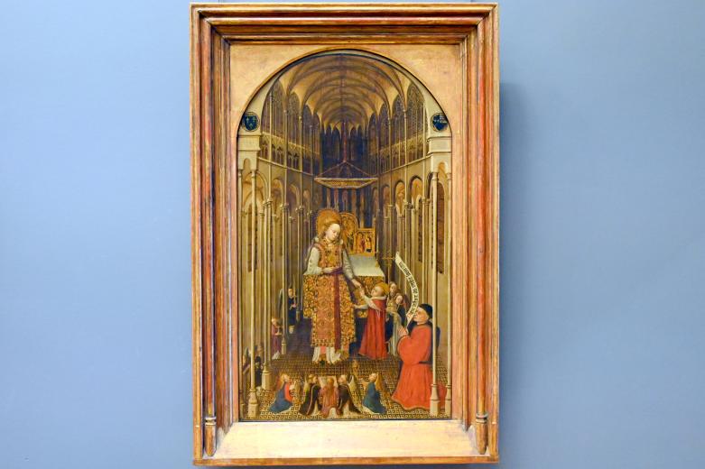 Maître des Heures Collins (1438), Das Priestertum der Jungfrau Maria, Paris, Musée du Louvre, Saal 820, 1438, Bild 1/2