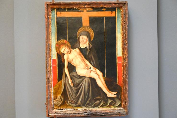 Ludovico Brea (1492), Pietà, Paris, Musée du Louvre, Saal 832, um 1490–1495