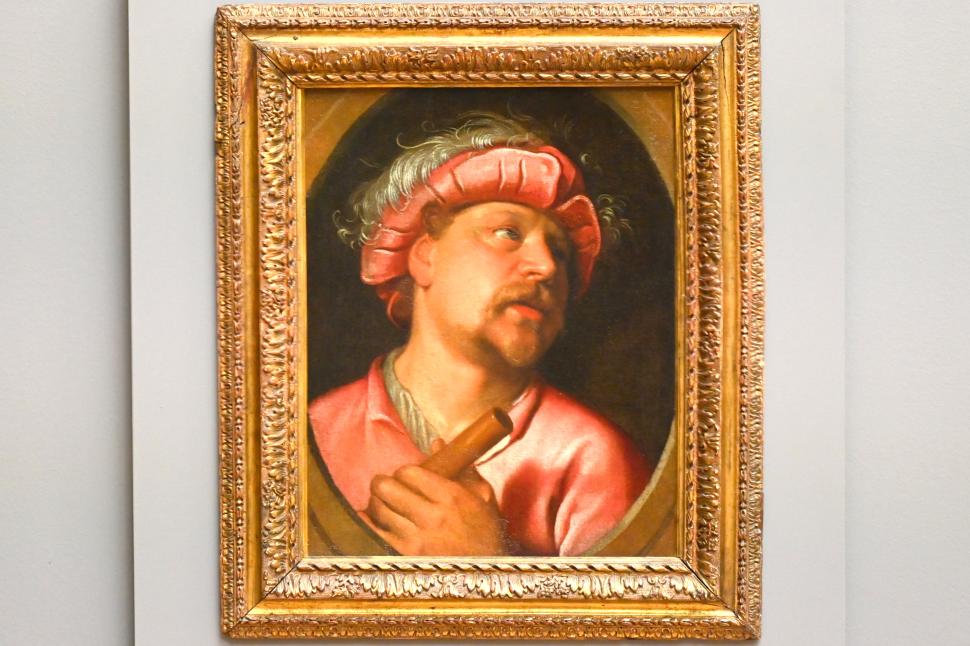 Jacob Bunel (1591), Der Flötenspieler, Paris, Musée du Louvre, Saal 824, 1591, Bild 1/2