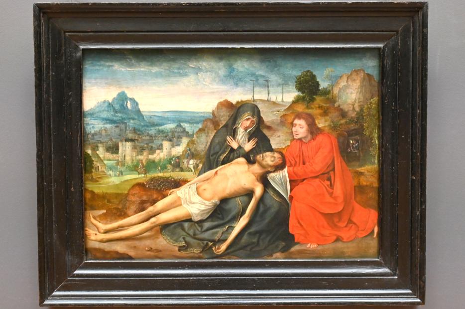 Quinten Massys (1514–1537), Pietà, Paris, Musée du Louvre, Saal 814, um 1515, Bild 1/2