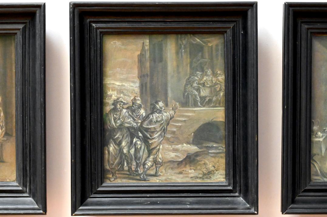 Dirck Barendsz (1585), Die Pilger in Emmaus, Paris, Musée du Louvre, Saal 808, um 1580–1590