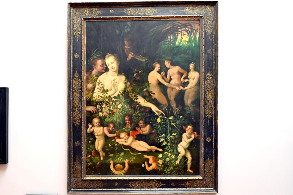 Mythologische Allegorie, Paris, Musée du Louvre, Saal 808, um 1580, Bild 1/2