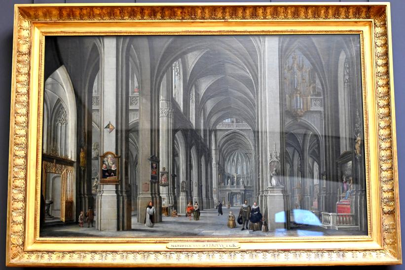 Hendrick van Steenwyck der Jüngere (1608–1640), Fantastische Architektur, Paris, Musée du Louvre, Saal 803, um 1640, Bild 1/2