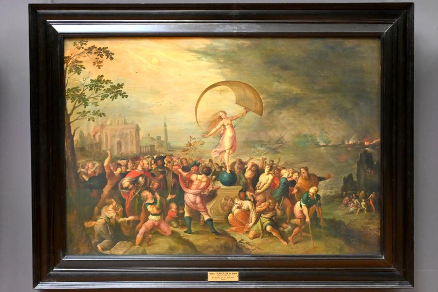Frans Francken der Jüngere (Frans II Francken) (1607–1633), Allegorie des Glücks, Paris, Musée du Louvre, Saal 803, um 1615–1620, Bild 1/2