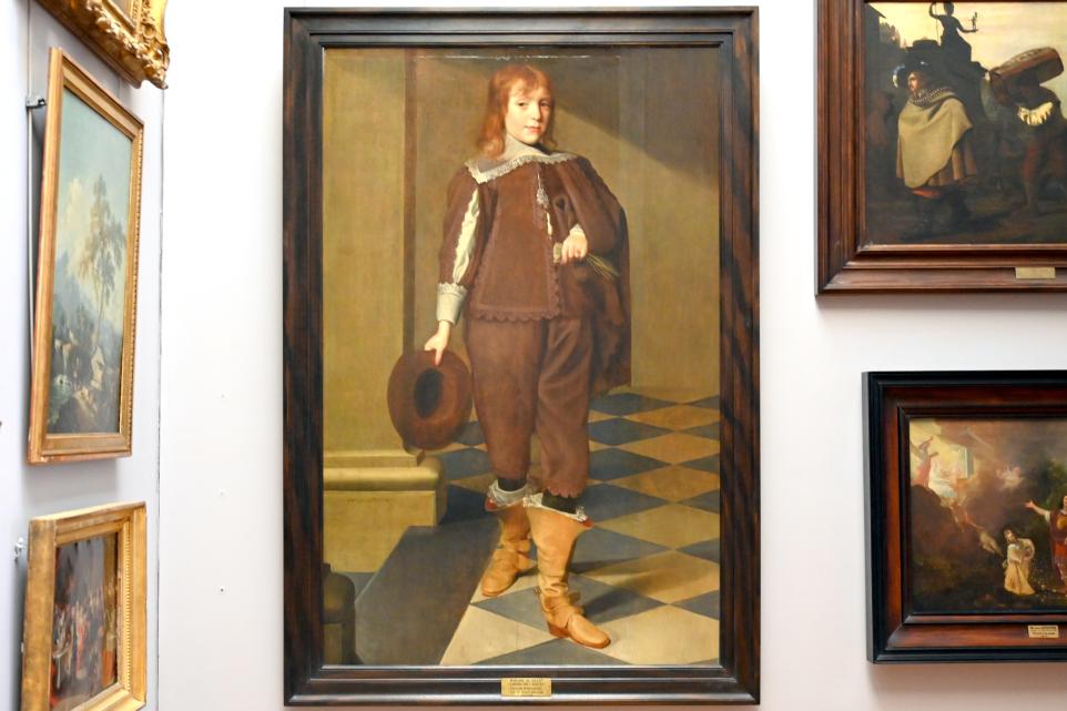 Wybrand de Geest (1621–1645), Porträt eines zwölfjährigen Kindes, Paris, Musée du Louvre, Saal 805, 1645, Bild 1/2