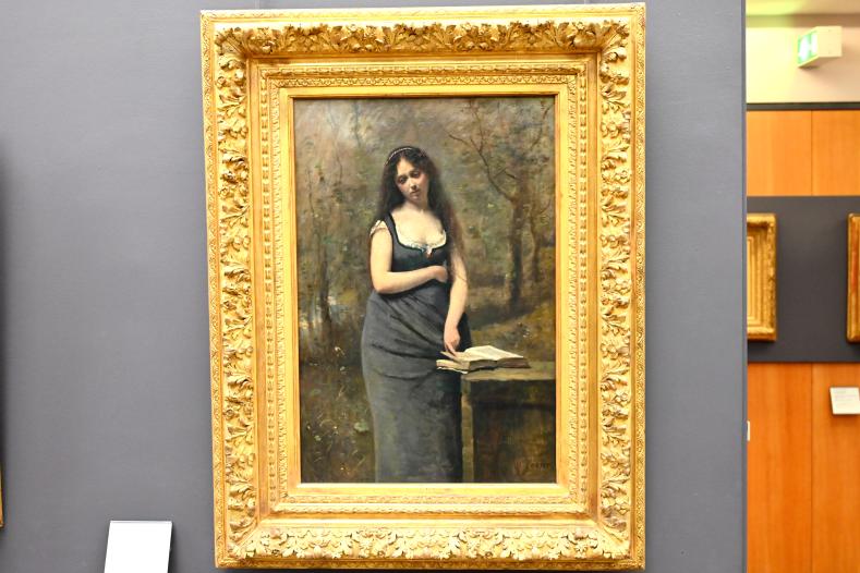 Jean-Baptiste Camille Corot (1823–1874), Velléda, Paris, Musée du Louvre, Saal 949, um 1868–1870