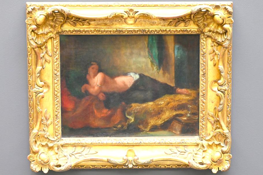Eugène Delacroix (1820–1862), Odaliske, Paris, Musée du Louvre, Saal 950, um 1848–1849