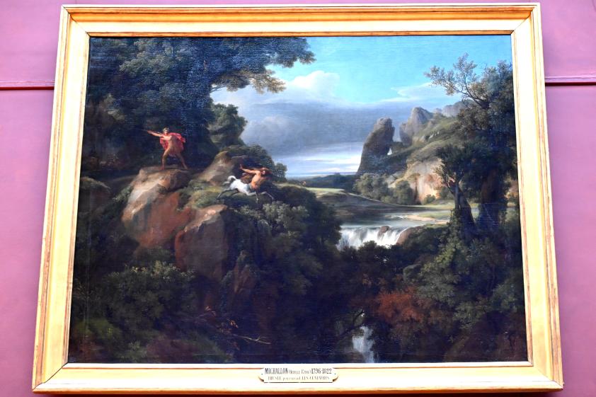 Achille Etna Michallon (1816–1822), Peirithoos und die Zentauren, Paris, Musée du Louvre, Saal 700, 1822, Bild 1/2