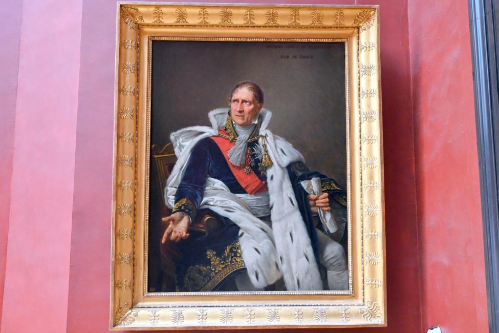 Antoine-Jean Gros (1795–1826), Porträt des Pierre Jacques Orillard, Graf von Villemanzy, Pair de France (1751-1830), Paris, Musée du Louvre, Saal 700, vor 1827, Bild 1/2