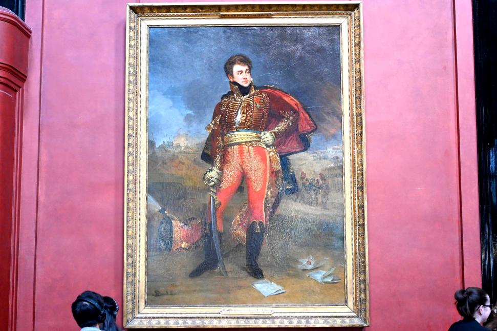 Antoine-Jean Gros (1795–1826), Porträt des Generals Francois Fournier-Sarloveze (1773-1827), Paris, Musée du Louvre, Saal 701, vor 1812, Bild 1/2