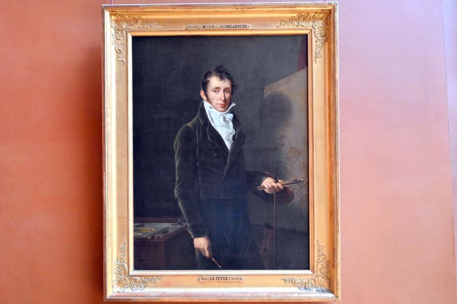 Robert Lefèvre (1803), Porträt des Malers Carle Vernet (1758-1836), Paris, Musée du Louvre, Saal 702, vor 1804