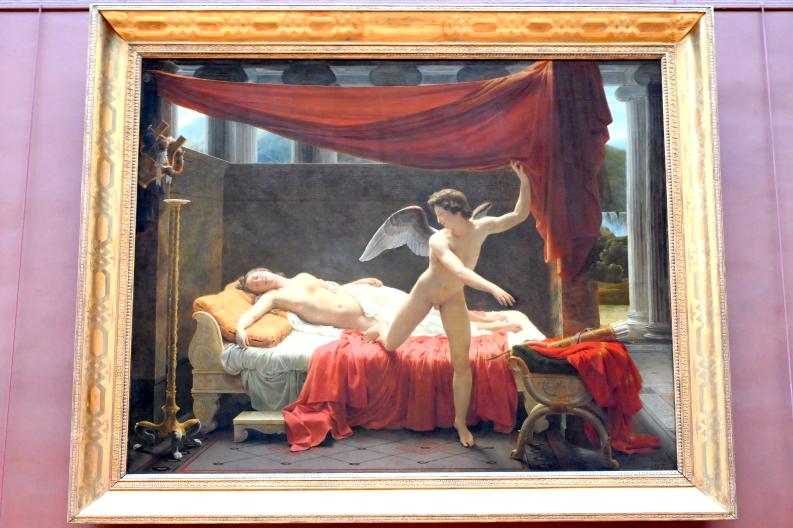 François-Édouard Picot (1815–1817), Amor und Psyche, Paris, Musée du Louvre, Saal 702, 1817, Bild 1/2