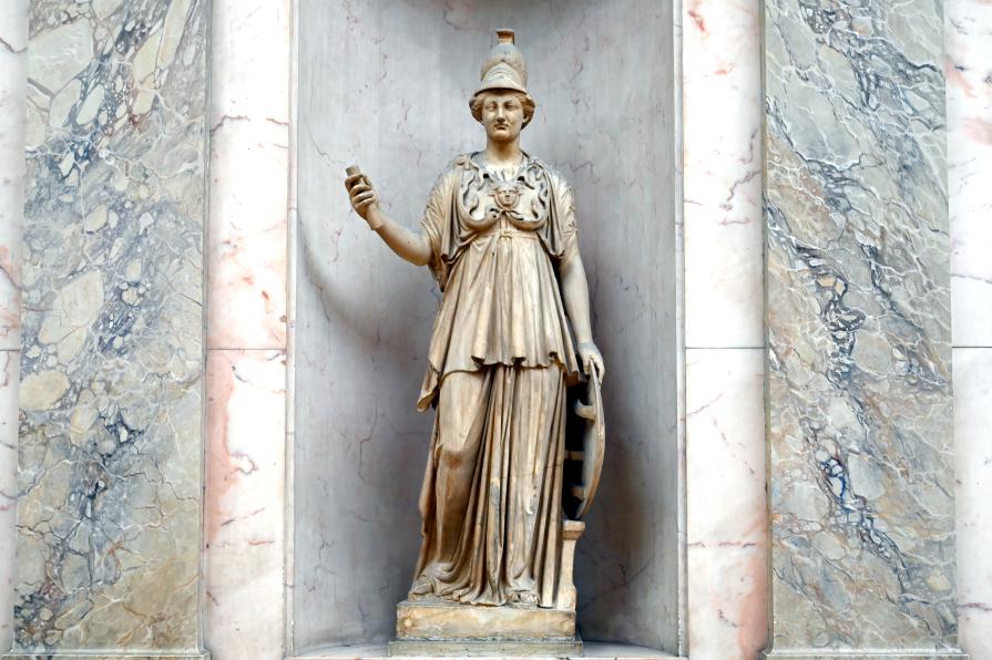 Athena, Paris, Musée du Louvre, Saal 710a, 2. Jhd., Bild 1/2