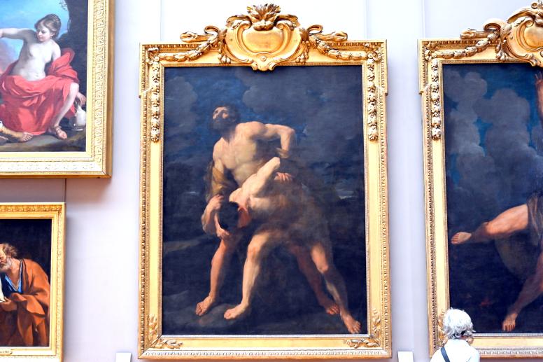 Guido Reni (1596–1641), Herkules und Acheloos, Mantua, Villa La Favorita, jetzt Paris, Musée du Louvre, Saal 716a, 1617–1621
