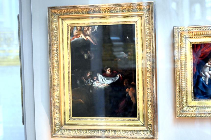 Francesco Albani (1599–1655), Christi Geburt, Paris, Musée du Louvre, Saal 716a, um 1600, Bild 1/2