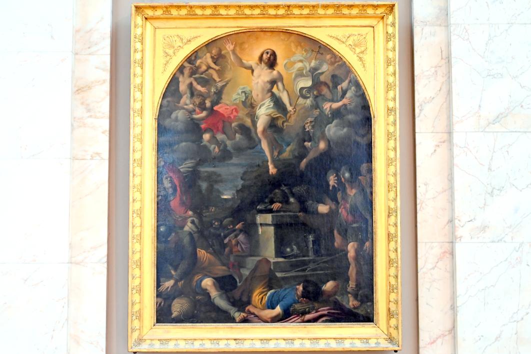 Annibale Carracci (1582–1609), Auferstehung Christi, Bologna, Palazzo Lucchini, jetzt Paris, Musée du Louvre, Saal 716e, 1593, Bild 1/2