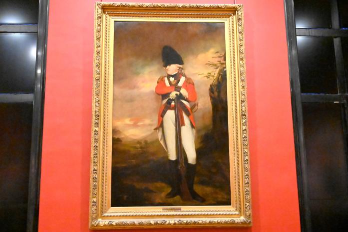 Henry Raeburn (1776–1820), Porträt des Leutnant Robert Hay von Spott (gestorben 1844), Paris, Musée du Louvre, Saal 713, um 1790–1794, Bild 1/2