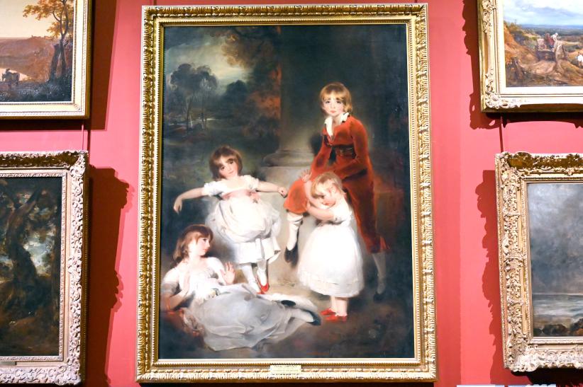 Thomas Lawrence (1789–1825), Die Kinder von Ayscoghe Boucherett (Der kleine Redner), Paris, Musée du Louvre, Saal 713, um 1800