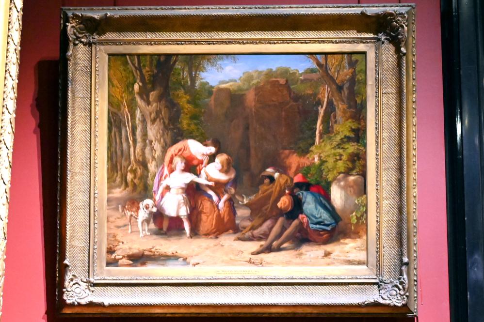 William Mulready (1816–1858), Erziehung des Kindes, Paris, Musée du Louvre, Saal 713, 1841, Bild 1/2