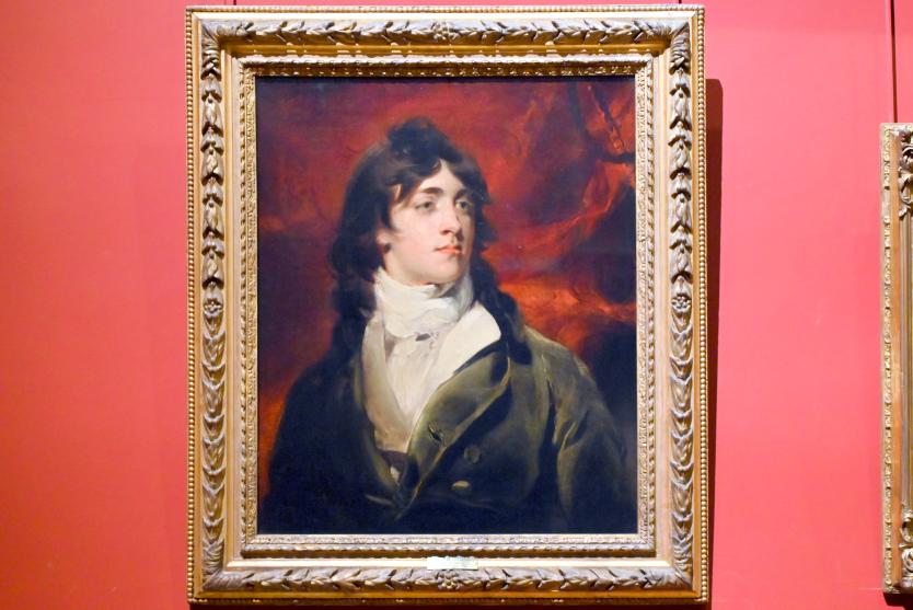 Thomas Lawrence (1789–1825), Porträt des Charles William Bell, Paris, Musée du Louvre, Saal 713, um 1798, Bild 1/2