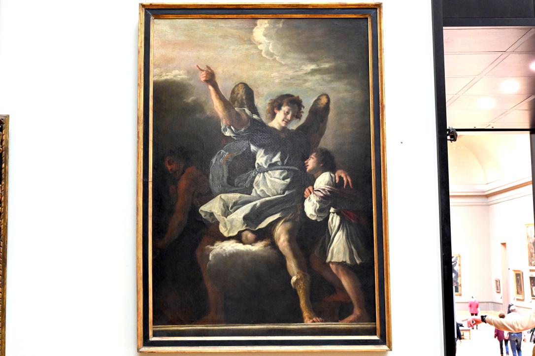 Domenico Fetti (1613–1622), Schutzengel, Paris, Musée du Louvre, Saal 717, um 1615–1618, Bild 1/2