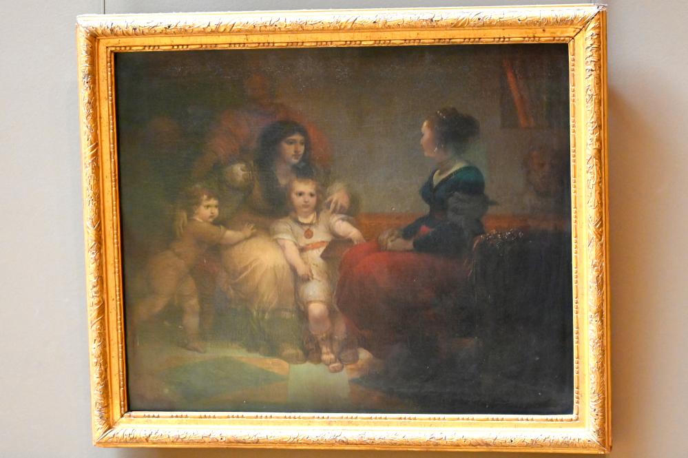 Giuseppe Cades (1776–1792), Cornelia, Mutter der Gracchen, Paris, Musée du Louvre, Saal 718, 1776, Bild 1/2