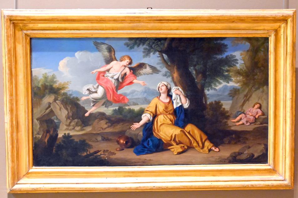 Giuseppe Bottani (1776), Hagar und der Engel, Paris, Musée du Louvre, Saal 718, um 1776, Bild 1/2