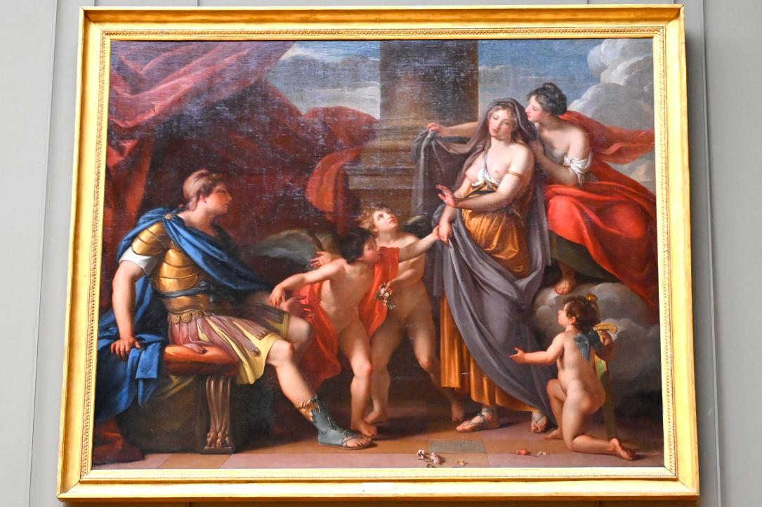 Gavin Hamilton (1748–1778), Venus übergibt Helena an Paris, Paris, Musée du Louvre, Saal 718, um 1777–1780, Bild 1/2