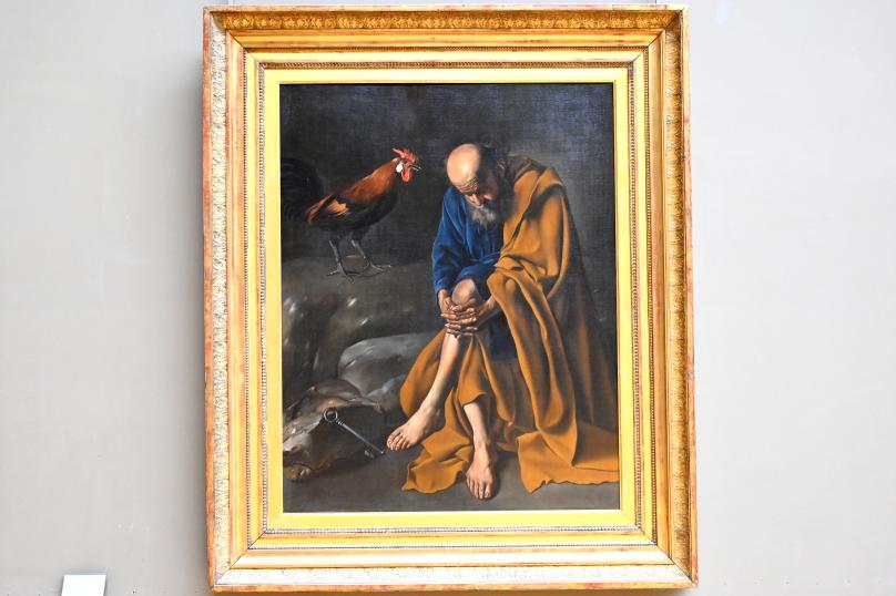 Juan Bautista Maíno (1612), Die Tränen des Heiligen Petrus, Paris, Musée du Louvre, Saal 718, um 1612, Bild 1/2