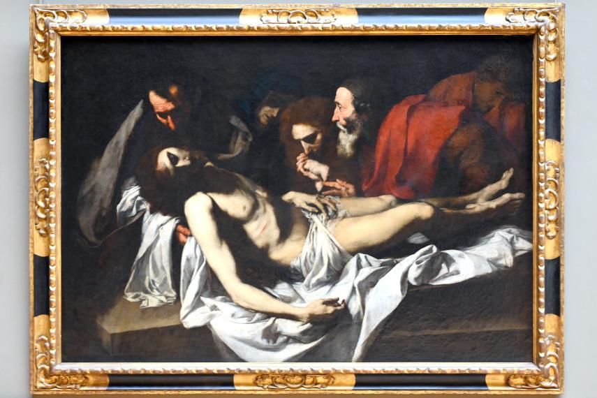 Jusepe de Ribera (1607–1650), Kreuzabnahme Christi, Paris, Musée du Louvre, Saal 718, um 1622–1624, Bild 1/2