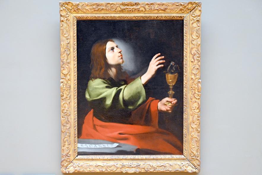 Jusepe de Ribera (1607–1650), Evangelist Johannes, Paris, Musée du Louvre, Saal 718, um 1607–1608, Bild 1/2