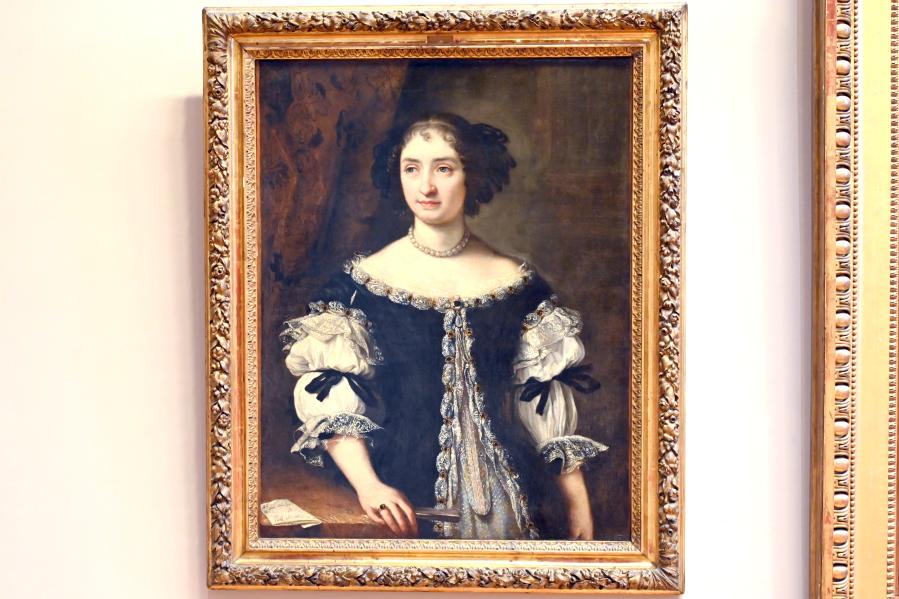 Carlo Maratta (1657–1704), Porträt der Maria Maddalena Rospigliosi (1645-1695), Paris, Musée du Louvre, Saal 721, um 1664, Bild 1/2