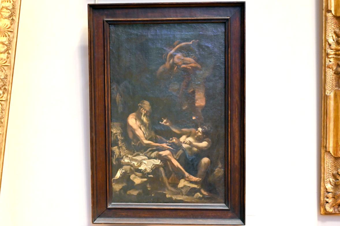 Alessandro Magnasco (1690–1737), Die Versuchung des Heiligen Antonius, Paris, Musée du Louvre, Saal 720, um 1715, Bild 1/2
