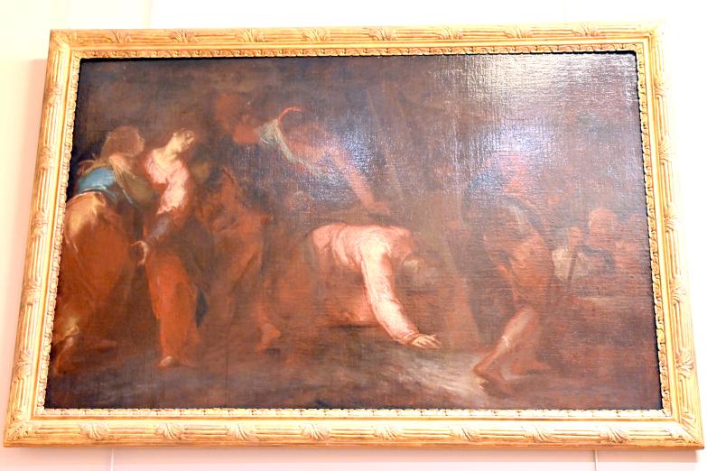 Giuseppe Bazzani (1735–1755), Der Weg zum Kalvarienberg, Paris, Musée du Louvre, Saal 720, um 1750, Bild 1/2