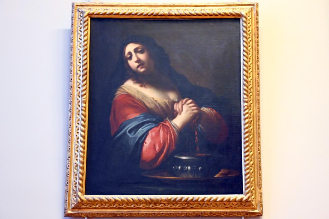 Simone Pignoni (1665), Heilige Praxedis, Paris, Musée du Louvre, Saal 729, um 1660–1670