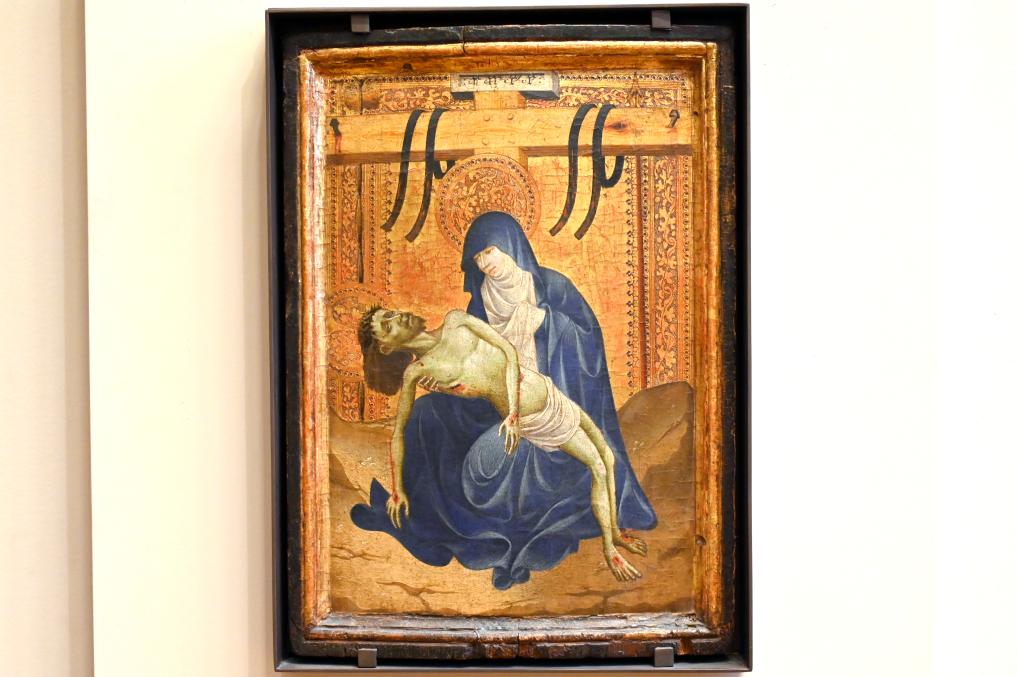 Gonçal Peris (1430), Pietà, Paris, Musée du Louvre, Saal 730, um 1430, Bild 1/2