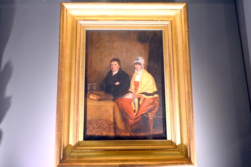 David Wilkie (1804–1839), Porträt des Reverend David Wilkie (1738–1812) und seiner Frau Isabella Lister (1763–1824), Eltern des Künstlers, Paris, Musée du Louvre, Saal 713, 1807, Bild 1/2