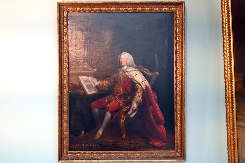 David Martin (1760–1787), William Murray (1705–1793), 1. Earl of Mansfield, London, Kenwood House, Treppenhaus 2, 1775