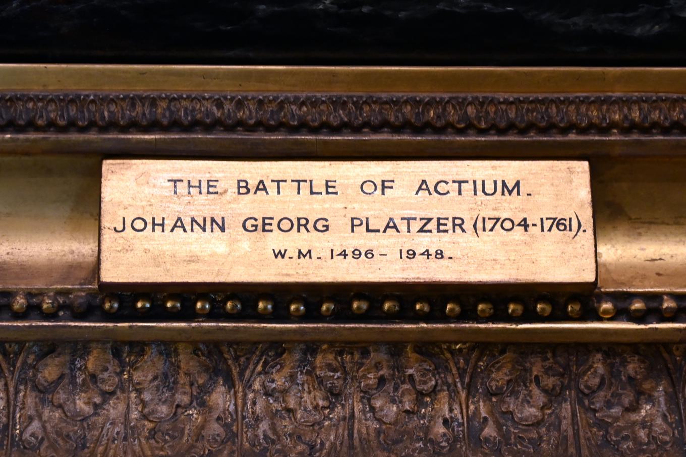 Johann Georg Platzer (1725–1750), Antonius und Kleopatra in der Schlacht von Aktium, London, Kenwood House, Raum 8, Undatiert, Bild 2/3