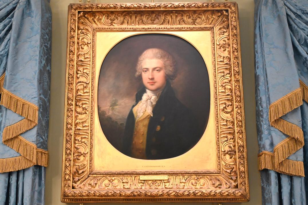 Thomas Gainsborough (1748–1788), Porträt eines unbekannten Mitarbeiters des Prinzen von Wales, London, Kenwood House, Raum 9, um 1781
